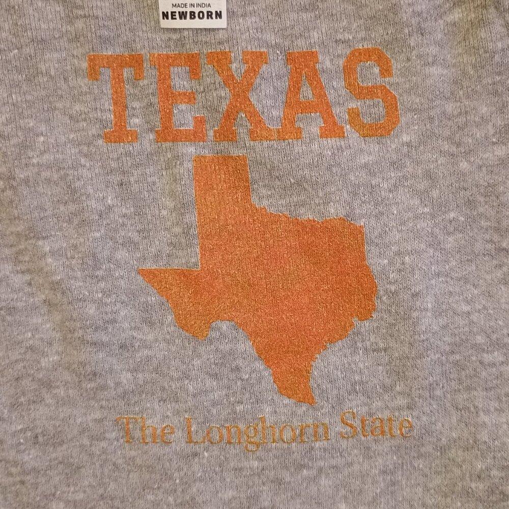 4/$15 UT Longhorn Onesie - Picture 2 of 3